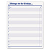 Tops TOPS™ "Things To Do Today" Daily Agenda Pad TOP2170