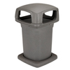 Toter 60 Gal. Graystone Park Trash Can with Lid TOT860GB-35865