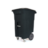 Toter 64 Gal. Blackstone Trash Can with Wheels and Lid (2 caster wheels 2 stationary wheels) TOTACC64-10978