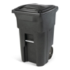 Toter 64 Gal. Trash Can Greenstone with Quiet Wheels and Lid TOT ANA64-54480