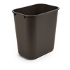 Toter 27 QT Fire Resistant Trash Can - Brown TOT WBF06-00BRW