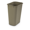 Toter 40 QT Fire Resistant Trash Can - Sand TOT WBF10-00SAN