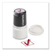 Universal Universal® Pre-Inked One-Color Round Stamp UNV10075
