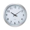 Universal Universal&reg; Brushed Aluminum Wall Clock UNV10425