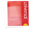 Universal Universal® Transparent Sheets UNV 21010