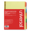Universal Universal® Extended Insertable Tab Indexes UNV 21876