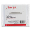 Universal Universal® Hanging File Folder Plastic Index Tabs UNV 43313