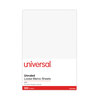 Universal Universal® Loose White Memo Sheets UNV46500