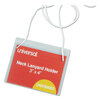 Universal Clear Badge Holders With Inserts UNV 56005