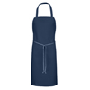 Chef Designs Poly-Cotton Standard Bib Apron VFI1430NV-30-33