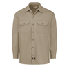 Dickies Men's Industrial Heavyweight Twill Long-Sleeve Shirt VFI5549KH-RG-S