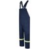 Bulwark Men's Midweight Excel Fire Resistant Deluxe Insulated Bib Overall with Reflective Trim VFIBLCTNV-LN-L