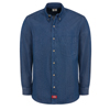 Dickies Men's Denim Long-Sleeve Work Shirt VFIWL30RB-RG-XL