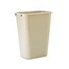Rubbermaid Commercial Rubbermaid® Commercial Deskside Plastic Wastebasket RCP295700BG