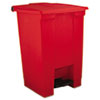 Rubbermaid Commercial Rubbermaid® Commercial Indoor Utility Step-On Waste Container RCP6144RED