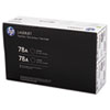 Hewlett Packard HP CE278A, CE278AC, CE278AK, CE278D Toner HEW CE278D
