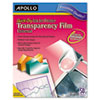 Apollo Apollo® Transparency Film APOCG7033S