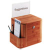Safco Safco® Bamboo Suggestion Boxes SAF4237CY