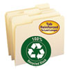 Smead Smead™ 100% Recycled Reinforced Top Tab File Folders SMD10347
