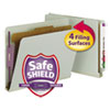 Smead Smead™ End Tab Pressboard Classification Folders With SafeSHIELD® Coated Fasteners SMD26800
