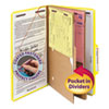 Smead Smead™ Six-Section Pressboard Top Tab Pocket-Style Classification Folders with SafeSHIELD® Coated Fasteners SMD19084