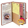 Smead Smead™ Six-Section Pressboard Top Tab Pocket-Style Classification Folders with SafeSHIELD® Coated Fasteners SMD19079