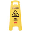 Rubbermaid Commercial Rubbermaid® Commercial “Caution Wet Floor” Floor Sign RCP611277YW