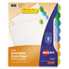 Avery Avery® Insertable Style Edge™ Tab Plastic Dividers AVE11201