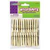 Creativity Street Creativity Street® Wood Spring Clothespins CKC365801