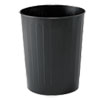 Safco Safco® Round Wastebaskets SAF9604BL