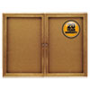 Quartet Quartet® Enclosed Indoor Cork Bulletin Board with Hinged Doors QRT364