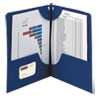 Smead Smead™ Lockit® Two-Pocket Folders in Textured Stock SMD87982