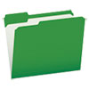 Pendaflex Pendaflex® Double-Ply Reinforced Top Tab Colored File Folders PFXR15213BGR