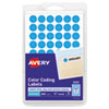 Avery Avery® Handwrite Only Self-Adhesive Removable Round Color-Coding Labels AVE05050