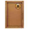 Quartet Quartet® Enclosed Indoor Cork Bulletin Board with Hinged Doors QRT363