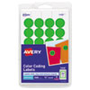 Avery Avery® Printable Self-Adhesive Removable Color-Coding Labels AVE05468