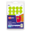 Avery Avery® Printable Self-Adhesive Removable Color-Coding Labels AVE05470