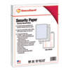 Paris Business Products DocuGard™ Medical Security Papers PRB04543