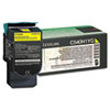 Lexmark Lexmark&trade; C540H1YG - C540A1KG Toner Cartridge LEX C540H1YG
