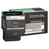 Lexmark Lexmark&trade; C544X1YG, C544X1MG, C544X1CG, C544X1KG Toner Cartridge LEX C544X1KG