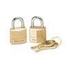 Master Lock Master Lock® Twin Brass 3-Pin Tumbler Lock MLK120T