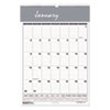 House of Doolittle House of Doolittle™ Bar Harbor 100% Recycled Wirebound Monthly Wall Calendar HOD331HD