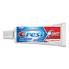 Procter & Gamble Crest® Fluoride Toothpaste, Personal Sized PGC30501