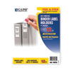 C-Line Products C-Line® Self-Adhesive Binder Label Holders CLI70035