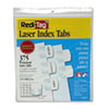 Redi Tag Redi-Tag® Laser and Inkjet Printable Index Tabs RTG39017
