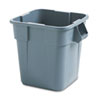 Rubbermaid Commercial Rubbermaid® Commercial Square Brute® Container RCP352600GY