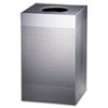 United Receptacle Rubbermaid® Commercial Designer Line™ Silhouettes Waste Receptacle RCPSC18EPLSM