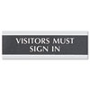 U.S. Stamp & Sign Headline® Sign Century Series Office Sign USS4763