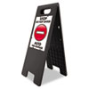 U.S. Stamp & Sign Headline® Sign Customizable Floor Tent Sign USS5694