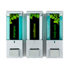 iQon 3 Chamber Liquid Dispenser, 39 oz., Satin/Translucent ZOG86334